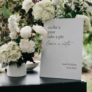 Wedding Guestbook Sign, Photo Guestbook Sign, Polaroid Guestbook, Wedding Sign, Photo Booth Sign, Polaroid Guest Book, Snap It Shake It