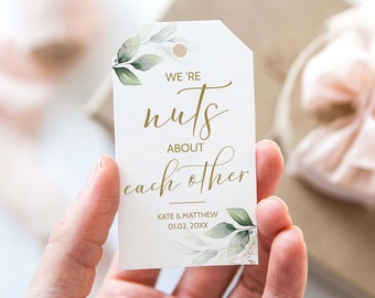 Nuts About You Printable - Etsy