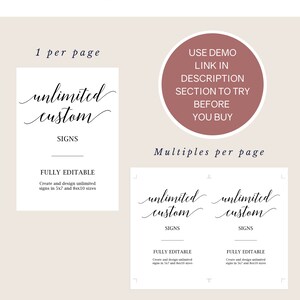 Reception Welcome Sign Printable, Welcome to Our Reception, Minimalist ...