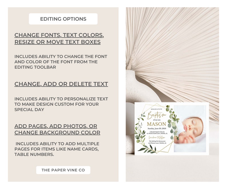 Editable Food Labels Baptism Food Label Card Food Tent Card Etsy