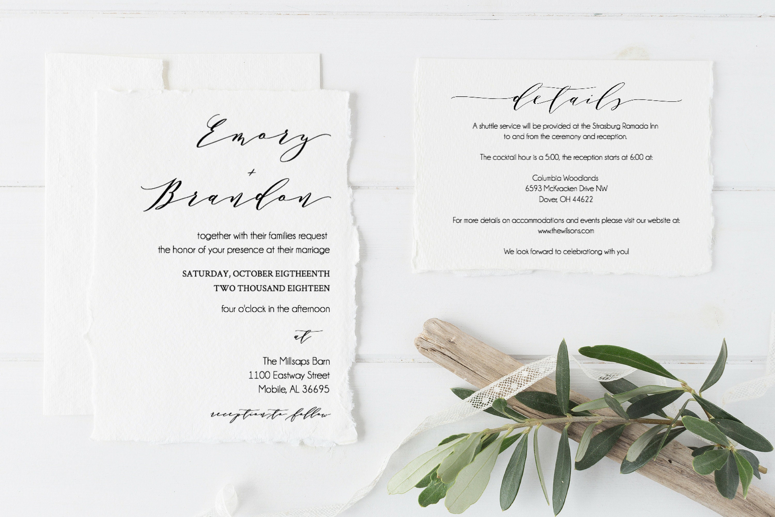 Printable Invitation Invitation Template Wedding - Etsy