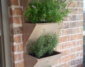 Wall Planter Box Herb Garden Planter 4 Tier Vertical Garden Planter Large Planter Box Outdoor