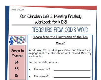 Jw printables | Etsy