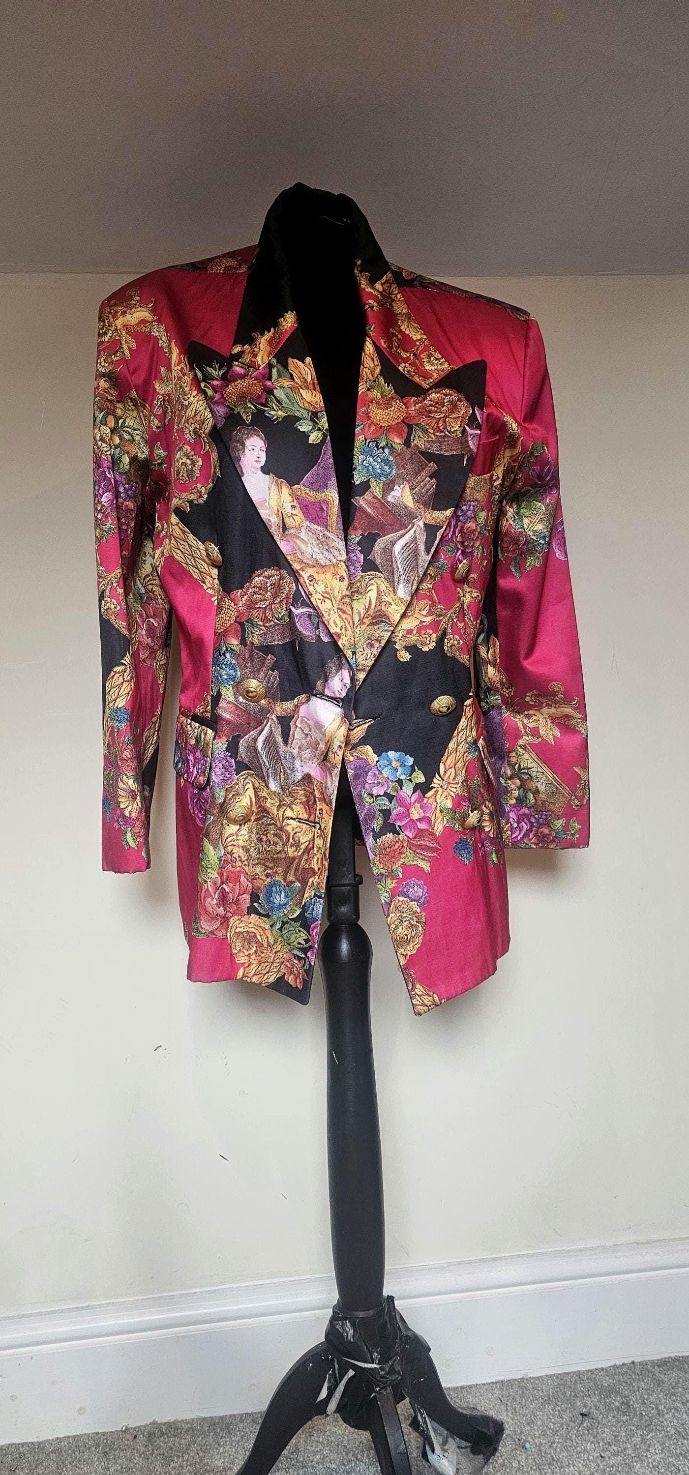 80s versace jacket - Etsy 日本