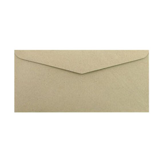 50 pack kraft paper envelopes size 4 1 4 x 9 1 4 inches etsy