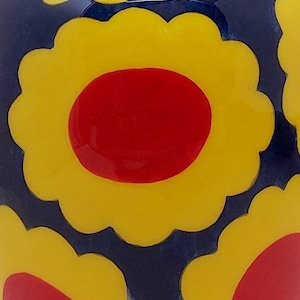 FACE VASE FRIEND FLY vase en céramique décoré à la main image 4