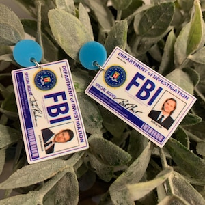 Dean and Sam Acrylic Dangle Earrings