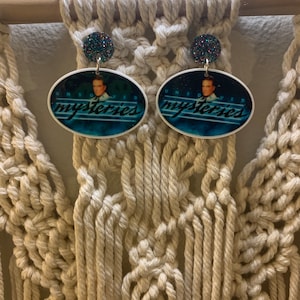 Unsolved Mysteries Acrylic Dangle Earrings