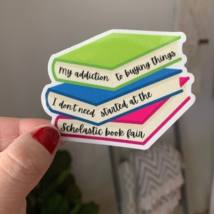 90s Book Fair Sticker