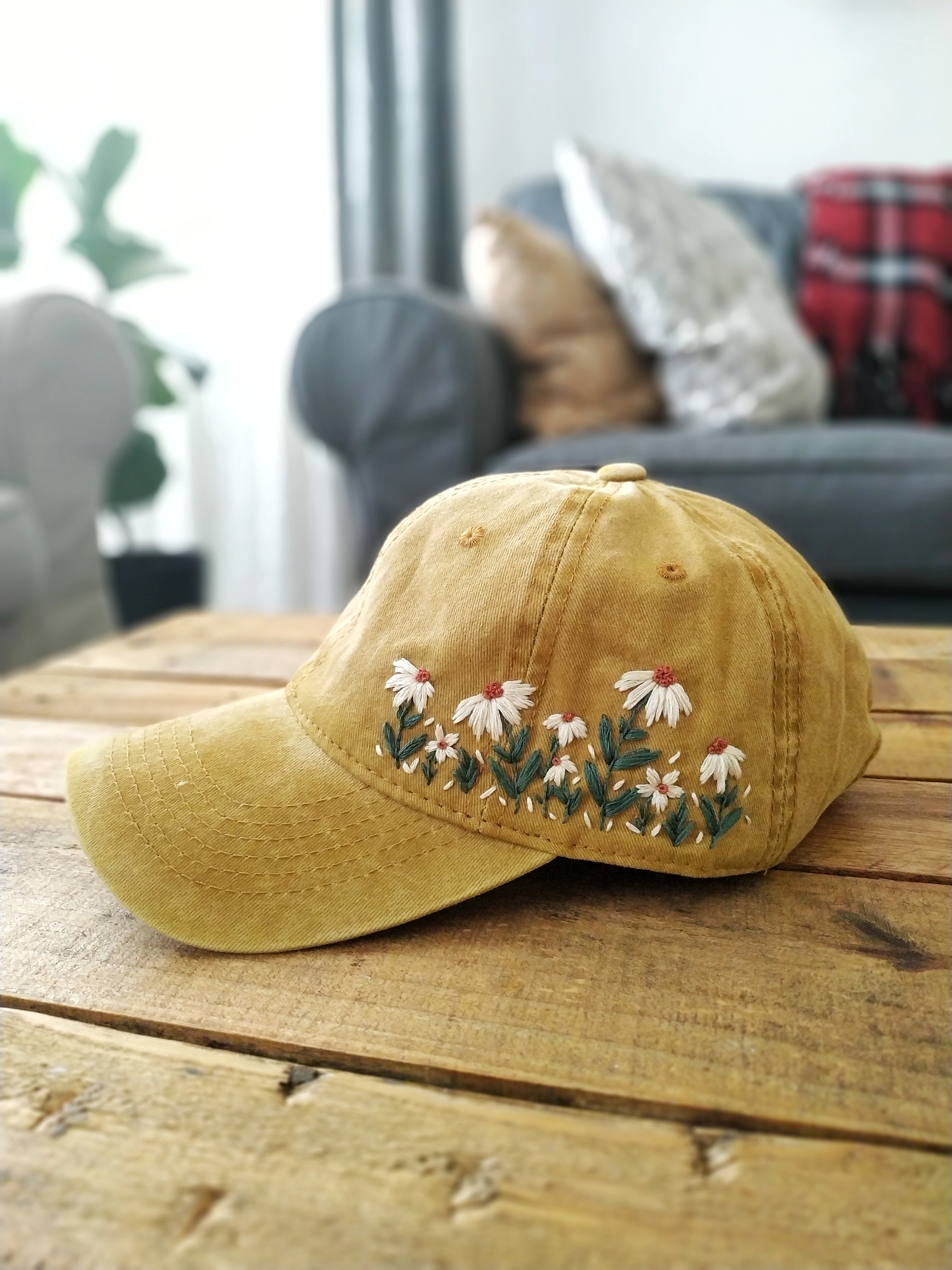MANMESH HATT Daisy Blessed Ponytail Hat – Embroidered Baseball Cap For Women, Adjustable - View #13