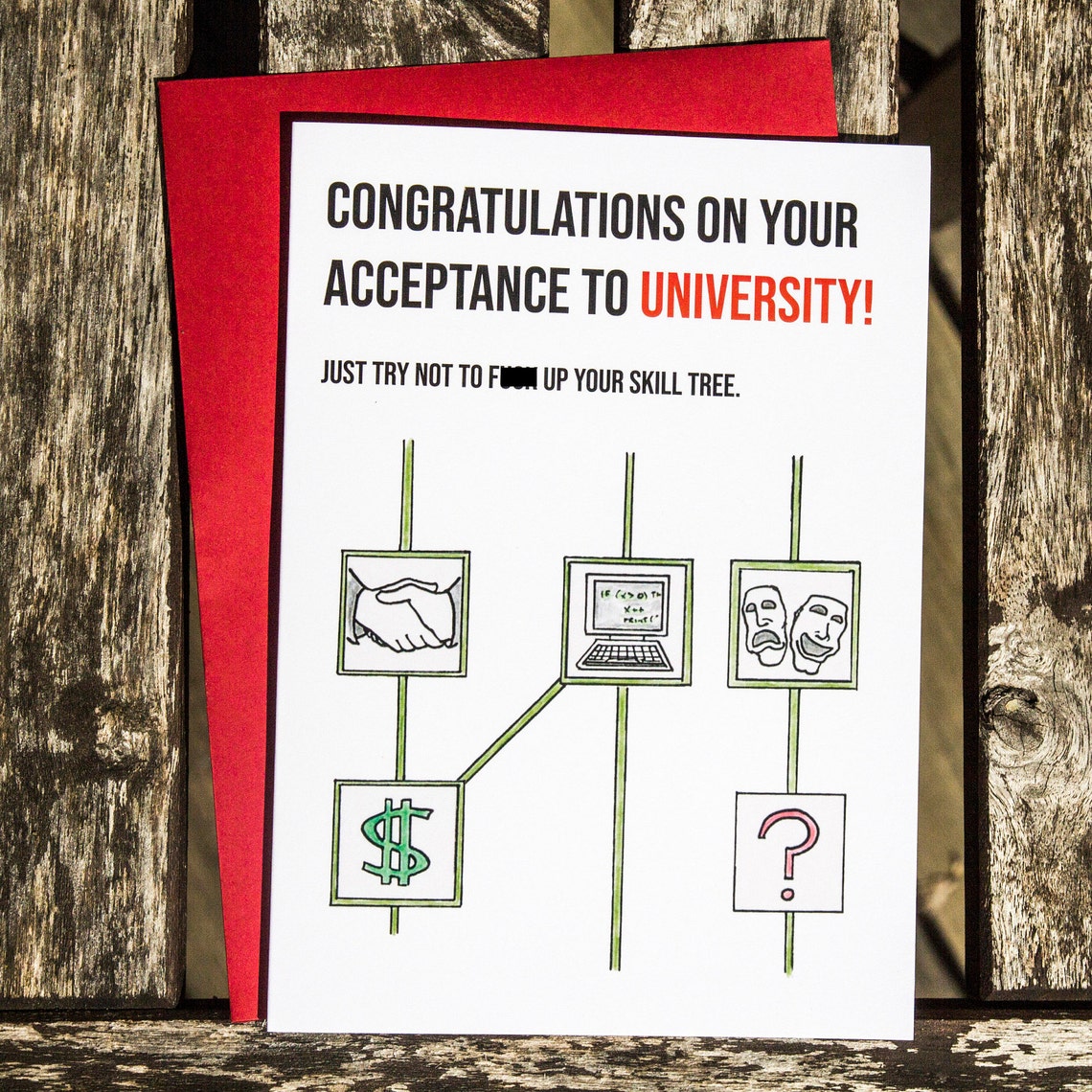 Congratulations on Getting into University College | Etsy