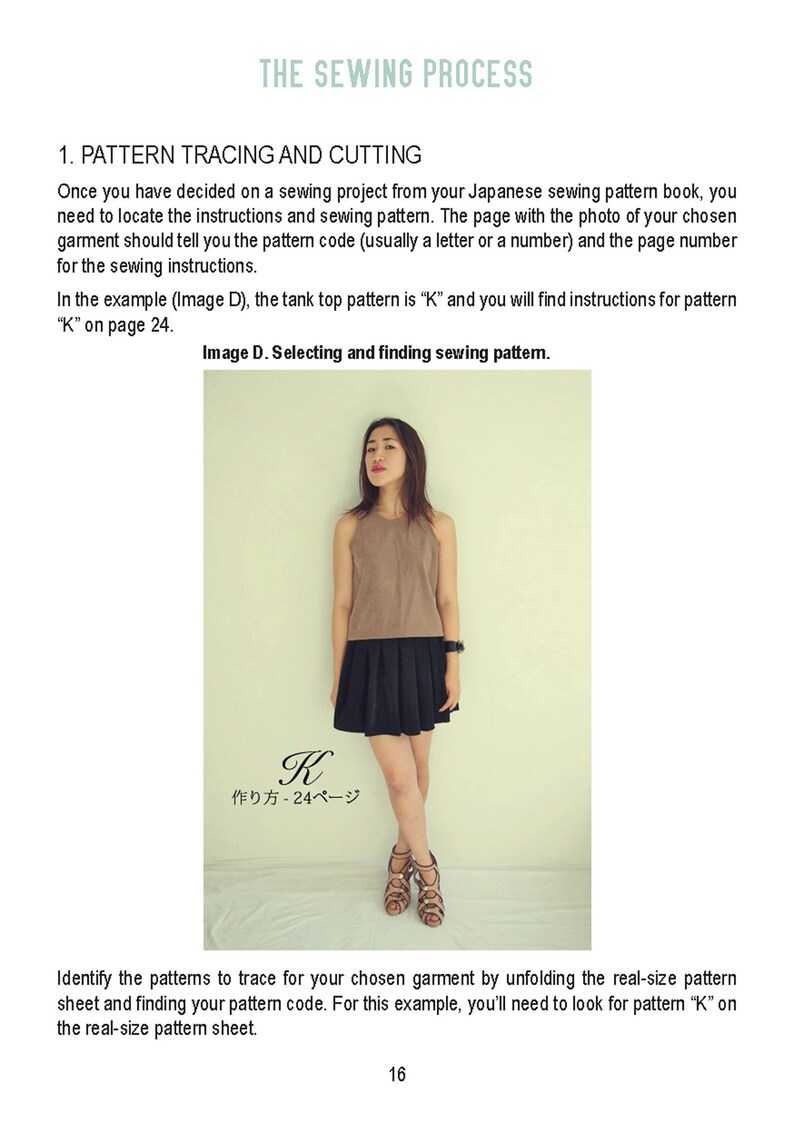 How to Sew Japanese Sewing Patterns Ebook Patterns Package PDF Download for English Speakers Etsy