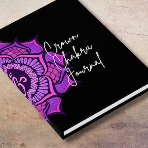 Crown Chakra Journal - 128 Ruled Line Pages, Chakra inspiration