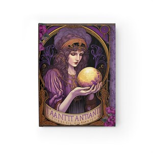 Psychic Readings Notizbuch - Liniert - Hardcover Notizbuch