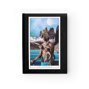 Das Kaiser Tarot Journal - Linierte Linie Hardcover Cover Journal