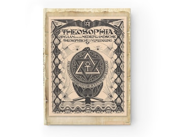 Magical Alchemy Formula Journal - Ruled Line Hardcover Journal