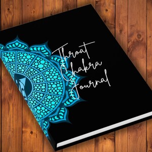 Throat Chakra Journal - 128 Ruled Line Pages, Chakra inspiration