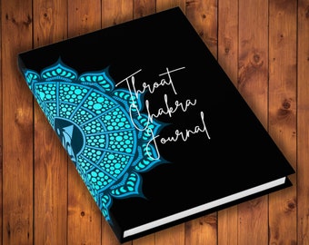 Throat Chakra Journal - 128 Ruled Line Pages, Chakra inspiration