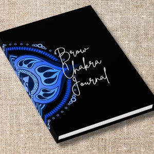 Brow Chakra Journal - 128 Ruled Line Pages, Chakra inspiration