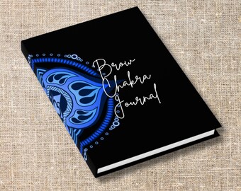 Brow Chakra Journal - 128 Ruled Line Pages, Chakra inspiration