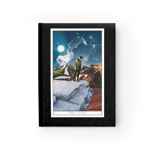 The Fool Tarot Card Journal - Ruled Line Hardcover