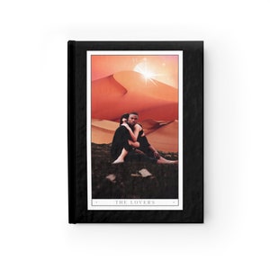 The Lovers Tarot Journal - Liniert - Hardcover Cover Journal