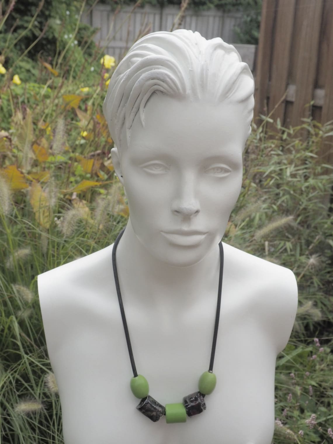 Quirky Ceramic Necklace Perfect Gift Best Girlfriend Etsy