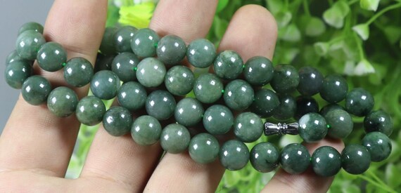 Forest Green Dark Oily Jadeite Jade Grade A Certi… - image 4