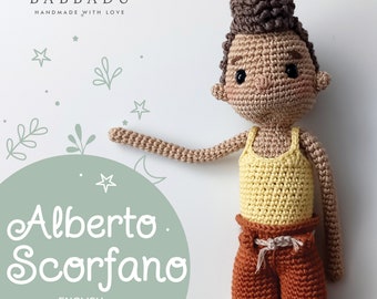 ALBERTO SCORFANO. Crochet English Pattern. Amigurumi Tutorial. Crochet ...
