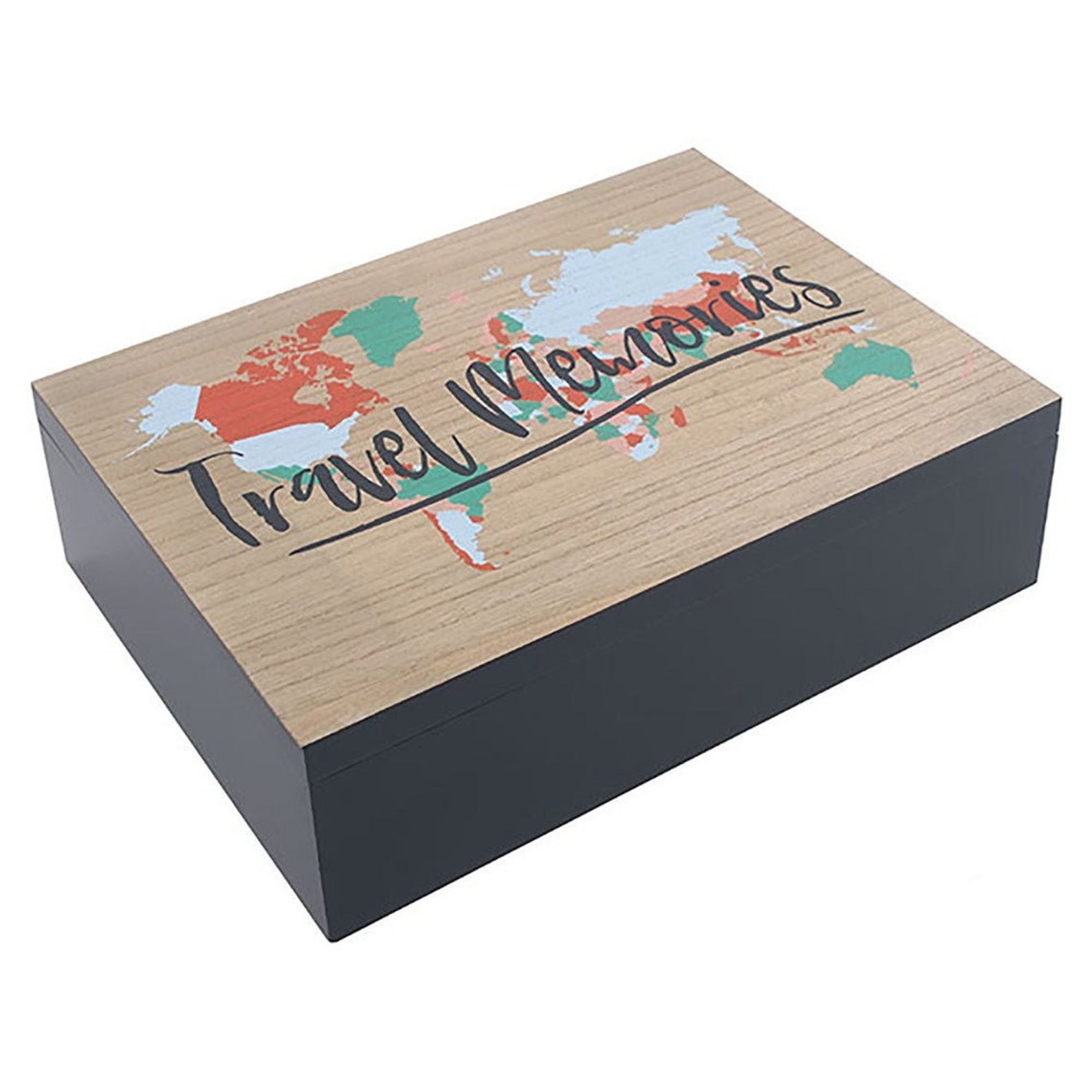 Travel Memories Wooden Keepsake Box Etsy