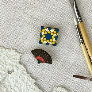 Broches de madera: Andalucía