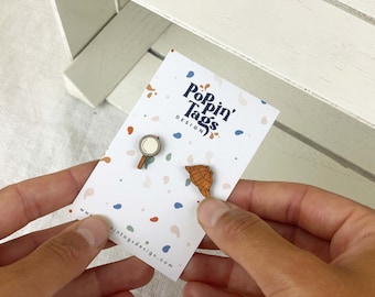 Wooden earrings: Sherlock Holmes