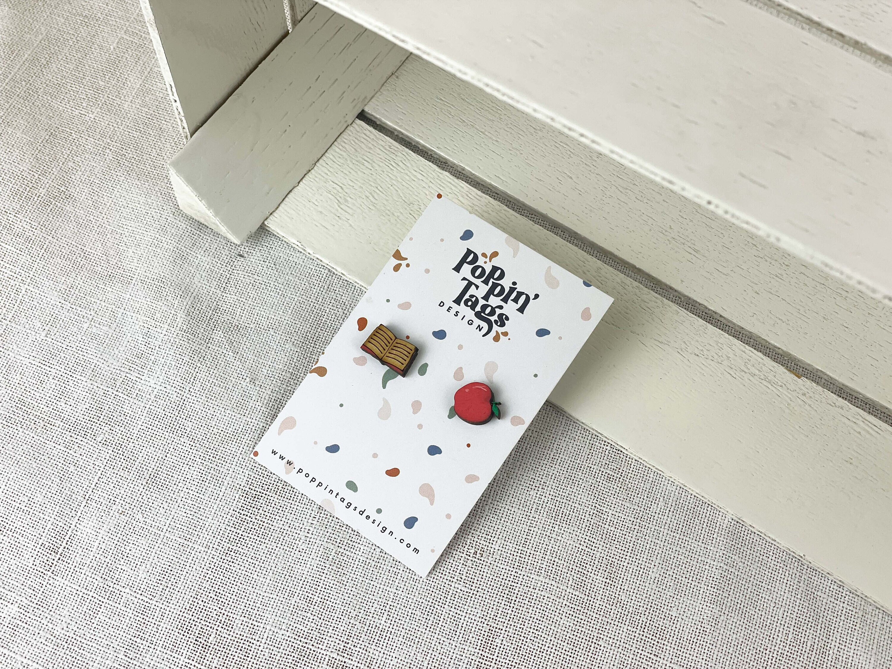 Wooden earrings: Alba Chiara
