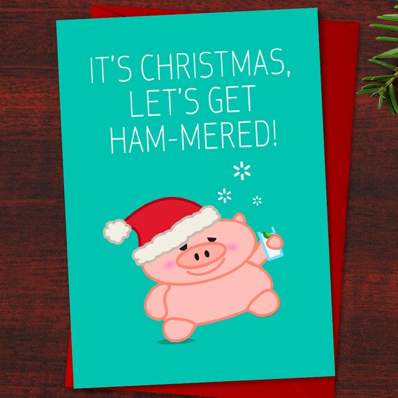 Pig Christmas Cards | Christmas Cards