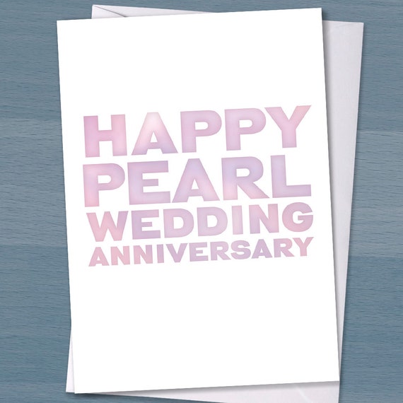 30 year marriage anniversary
