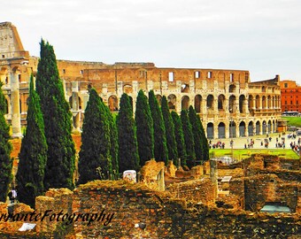 roman forum print etsy
