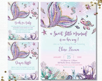 Mermaid Baby Shower | Etsy