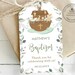 Noah's Ark Greenery Thank You Favor Tags Printable, EDITABLE TEMPLATE ...