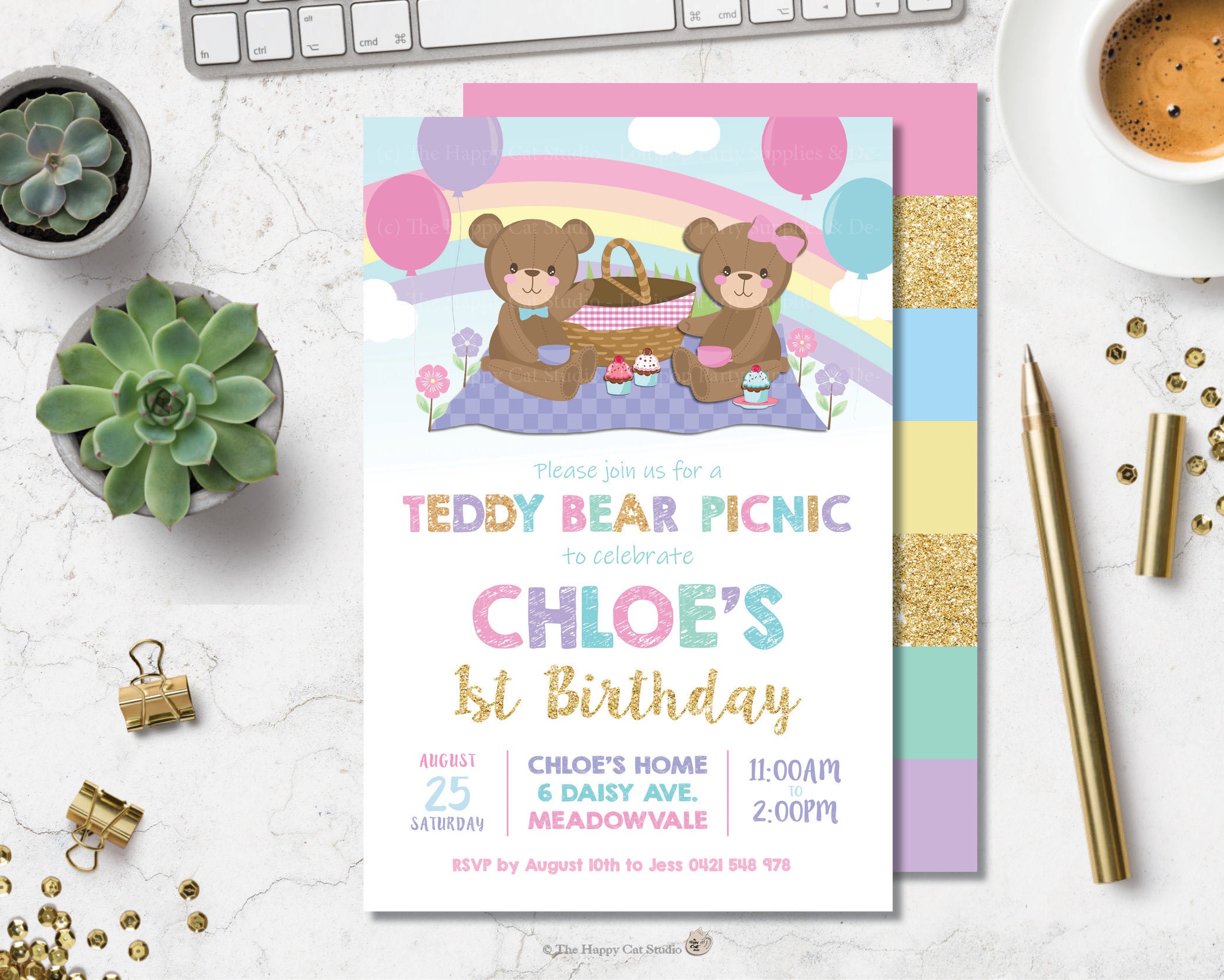 teddy bear picnic 1st birthday