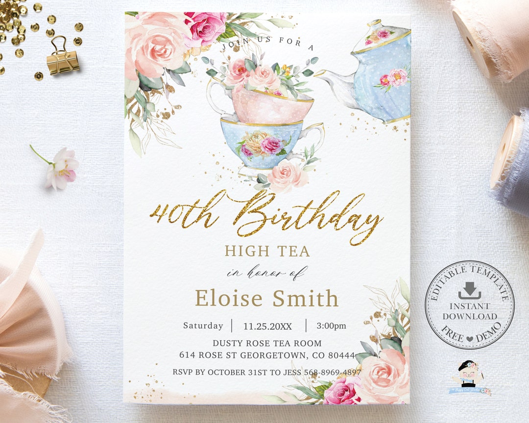 chic-blush-floral-high-tea-birthday-invitation-any-age-editable-template-victorian-tea-party-roses-flowers-invite-printable-instant-tp5-etsy