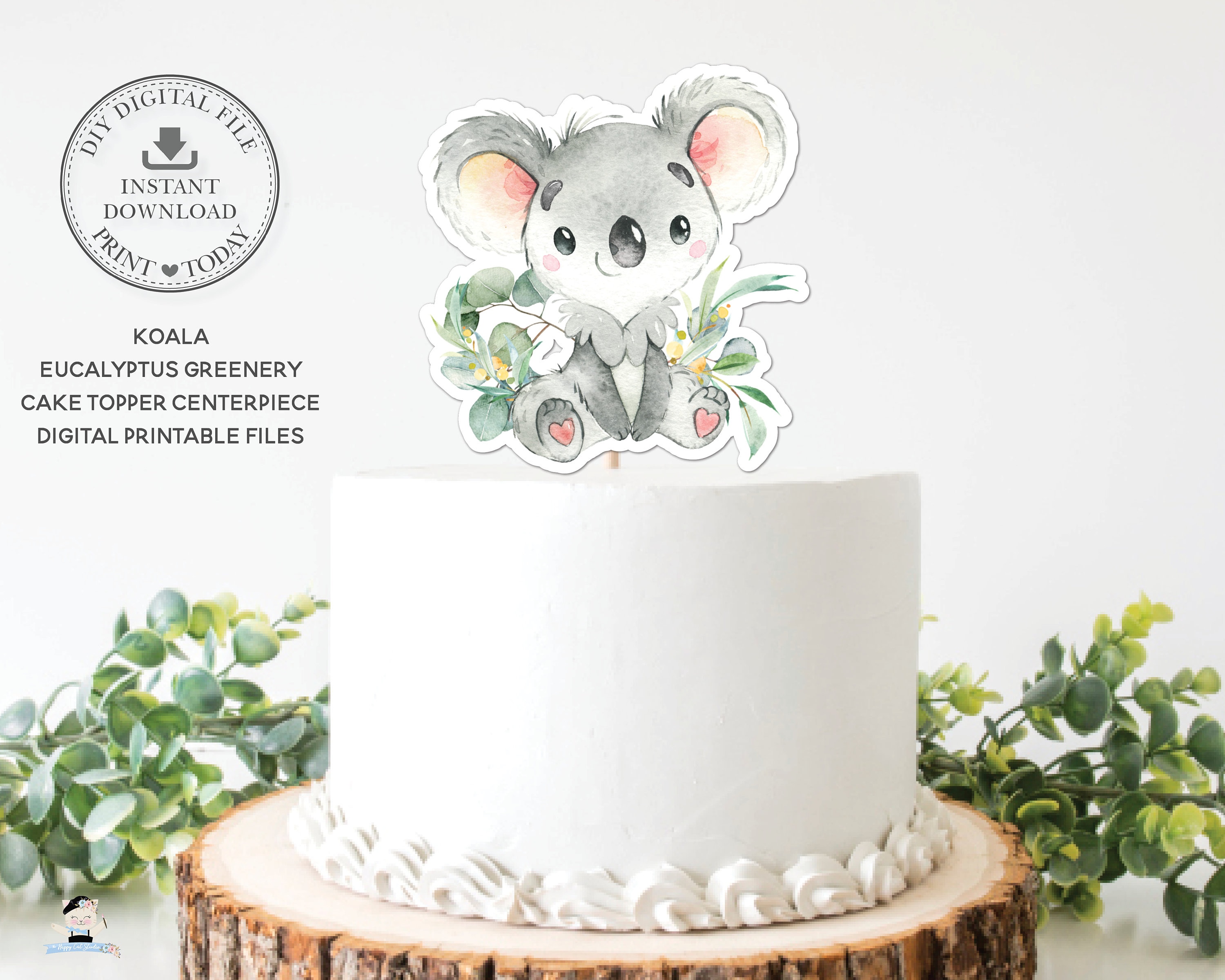 lovely koala cake topper, kikuchi