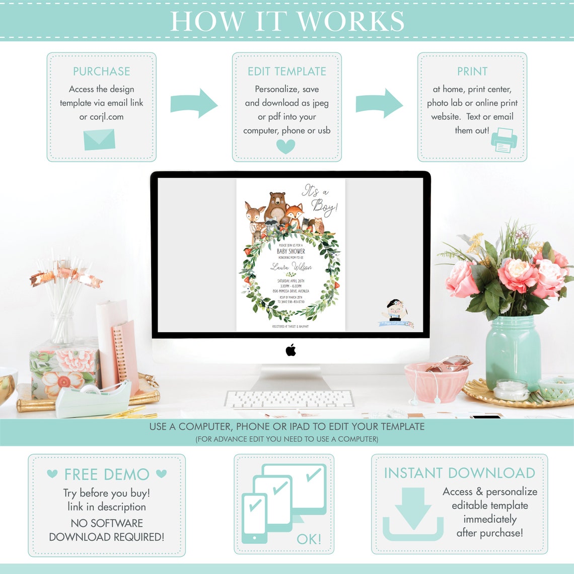 Party Invitation Printables Free