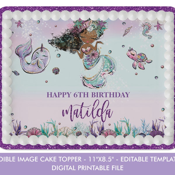 Baby Mermaid Cake - Etsy