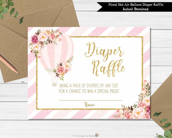 diaper hot air balloon