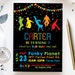 Hip Hop Dance Party Invitation Printable EDITABLE TEMPLATE - Etsy