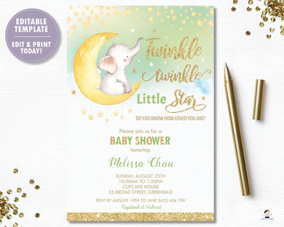 twinkle twinkle baby sprinkle