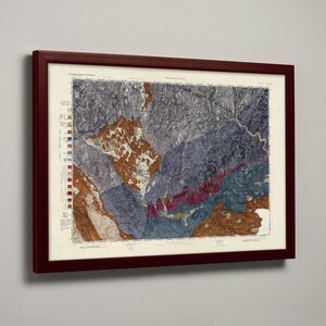 Dumfries Old Geological Map | Maxwelltown, New Quay, Kingholm Quay
