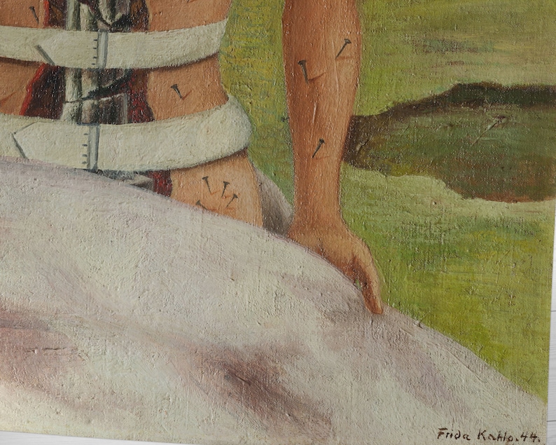 The Broken Column Frida Kahlo Art Print, Poster, Photo, Artwork Ready to Frame Giclée Fine Art The Broken Column Frida Kahlo Art Print, Poster, Photo, Artwork Ready to Frame Giclée Fine Art