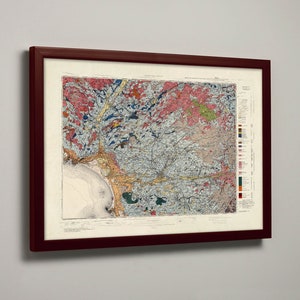 Kilmarnock Old Geological Map | Kilmarnock, Kilmaurs, Hurlford
