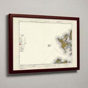 Vecchia mappa geologica di Westray / Pierowall, Kettletoft, Kettletott